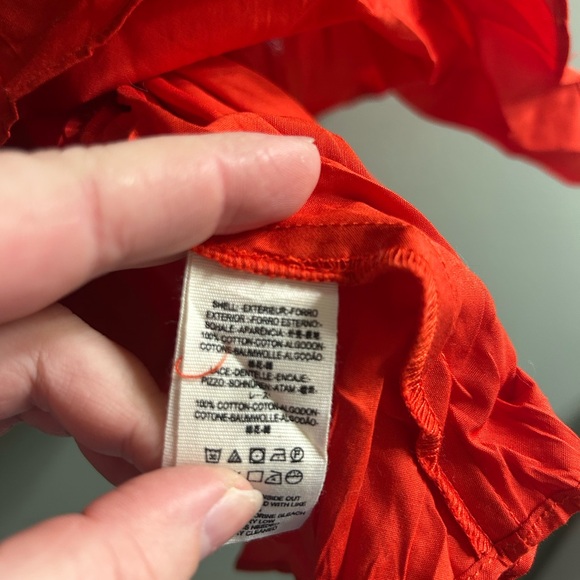 Free people red crochet dress - Picture 6 of 9